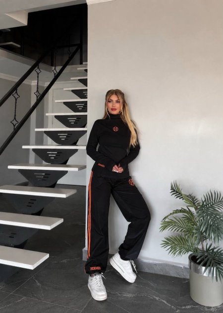 HERMES بلوز وبنطلون